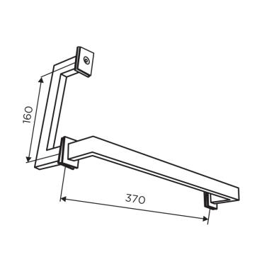 TOWEL HANDLE WITH TOWEL HOLDER OGH-TB-ED - Image 4
