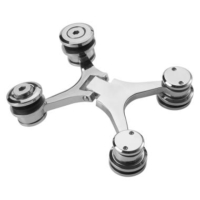 GLASS TO GLASS HINGE 180 DEGREE ( SELF CENTERING )  OPSH-22-SC