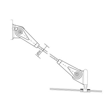 OCF-316-SSS Threaded Sleeve for OCF-ROD Supplied In Pairs - Image 2