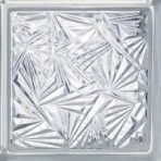 Glass Block Ice Flower