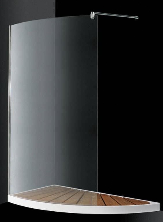 Curved Shower Screen