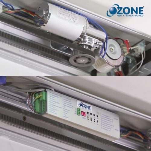ozone automatic door motor and control panel.
