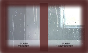 Glass Nano Coating, Water repellent Coating.