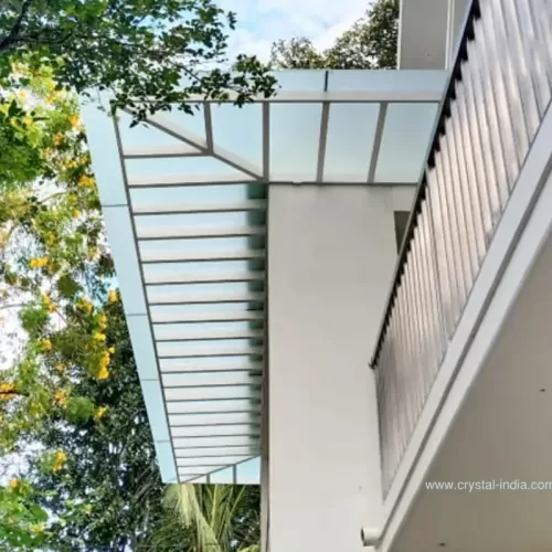 Glass Pergola Work Image