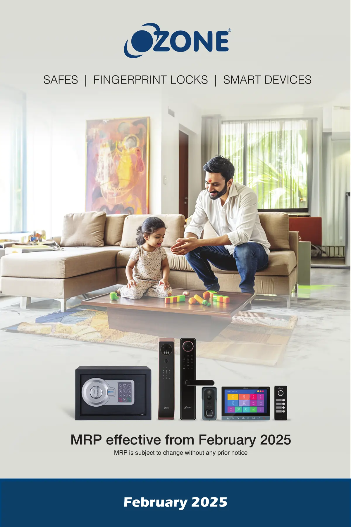 Ozone Safe and Digital Locks Price List Feb 2025