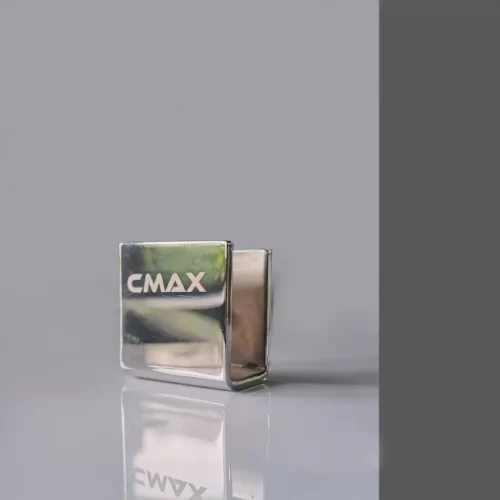 Cmax Glass Connector Small With Out Hole CAM-GC-1-SMALL